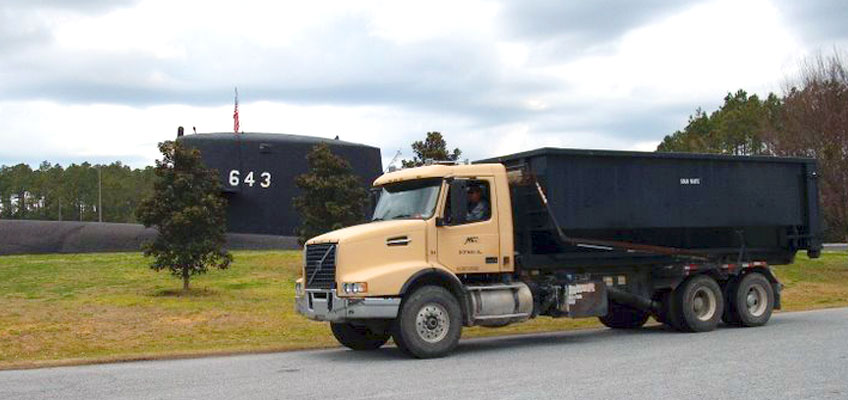MDI Roll-off Truck Service at Kings Bay Sub Station