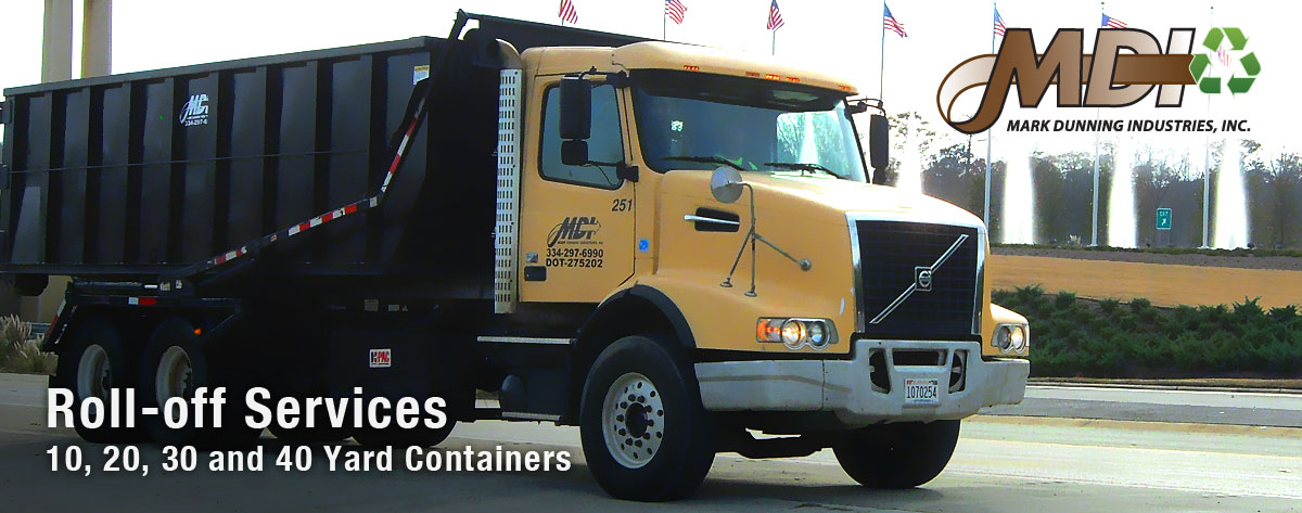 Roll-off Services 10-40 Yard Containers